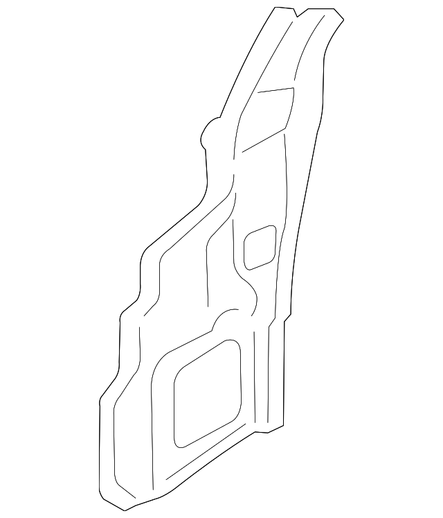5311B052 Деталь LOWER REINF, RIGHT