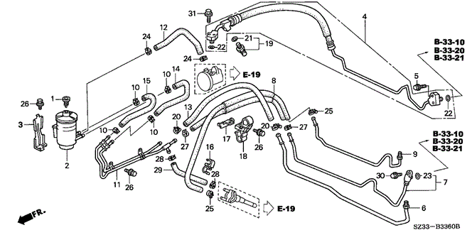 RL P.S. HOSES - PIPES