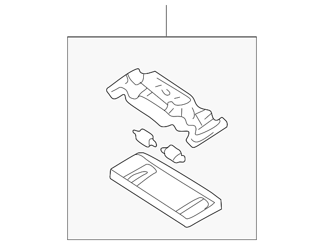 26460AG001 Деталь READING LMP ASSY