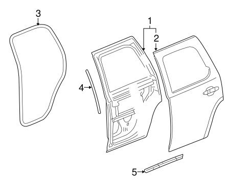 Escalade DOOR & COMPONENTS 2