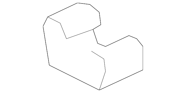 7P6-881-347-82V Деталь TRACK END COVER, LEFT