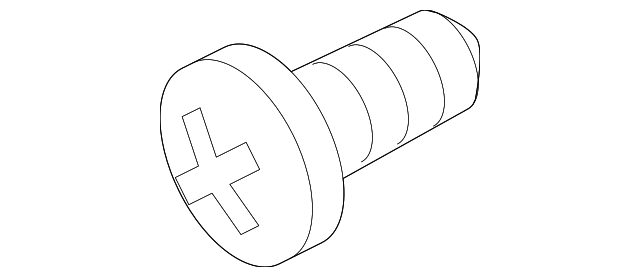 7183185Z00 Деталь BUMPER COVER SCREW