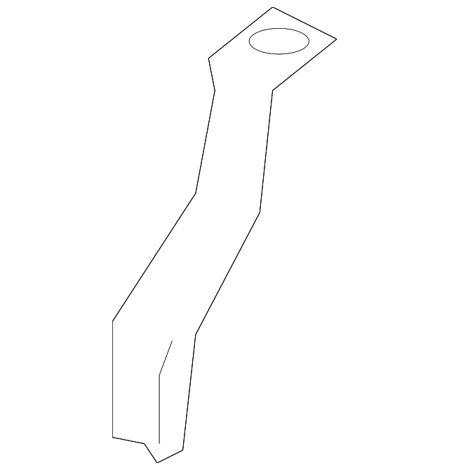 7187985Z00 Деталь IMPACT BAR SUPPORT BRACKET, RIGHT