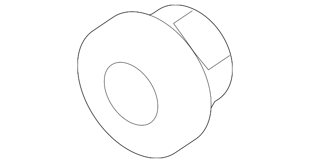 3924286Z00 Деталь IMPACT BAR RETAINER NUT