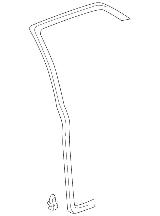 67871-48010 Деталь DOOR W'STRIP, RIGHT