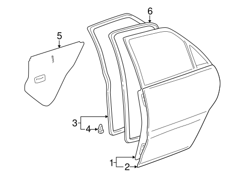 RX300 DOOR & COMPONENTS