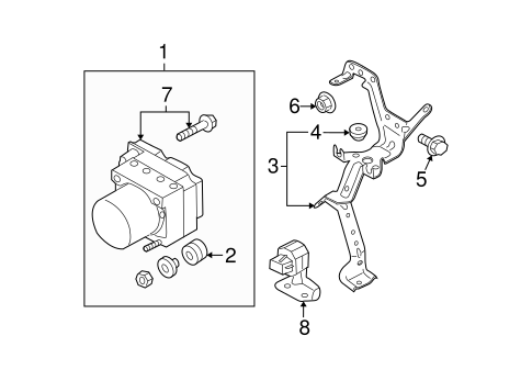 Impreza ABS COMPONENTS 2