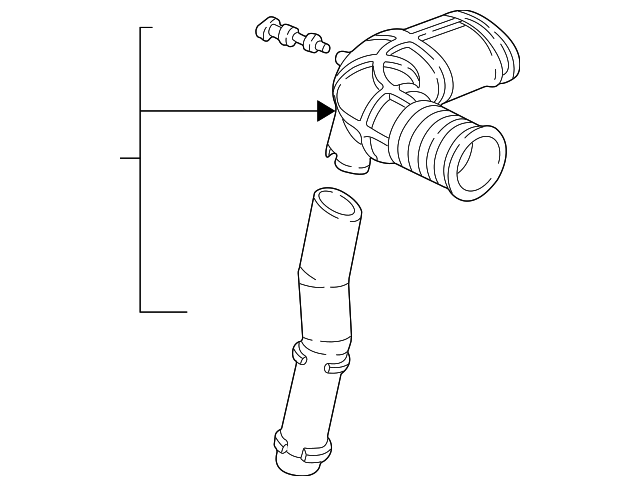 25147210 Деталь REAR DUCT