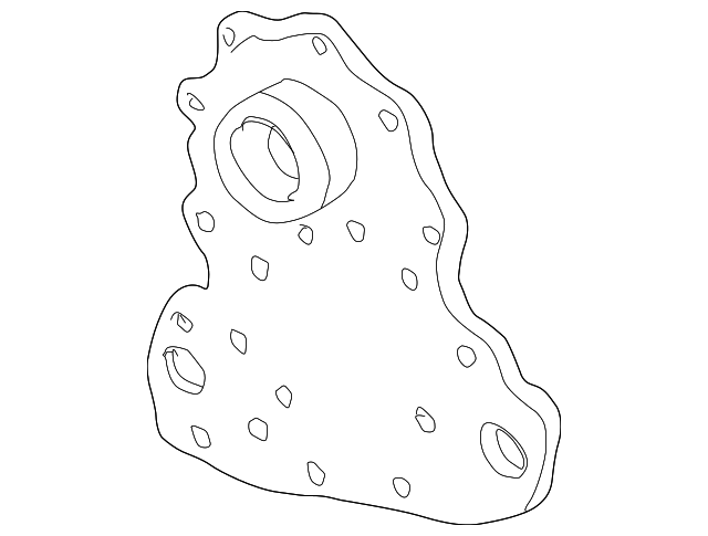12562659 Деталь BACKING PLATE