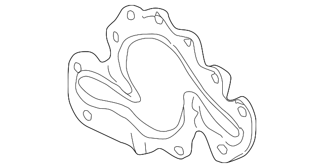 12553488 Деталь WATER PUMP GASKET