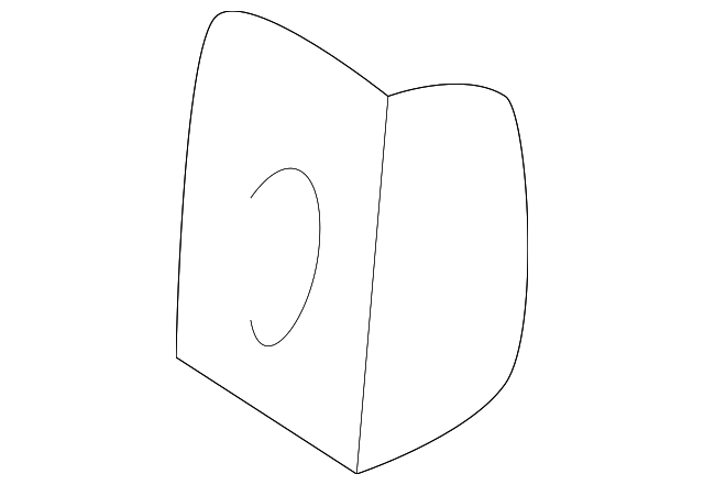 ZZM0-58-308 Деталь LOCK KNOB GUIDE, RIGHT