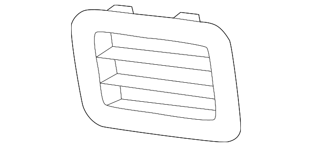 ZZP058886 Деталь VENT, LEFT