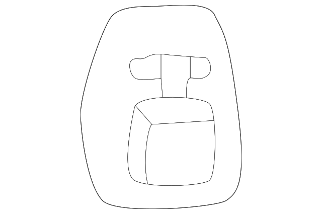 ZZM1-66-600 Деталь MIRROR SWITCH, LEFT