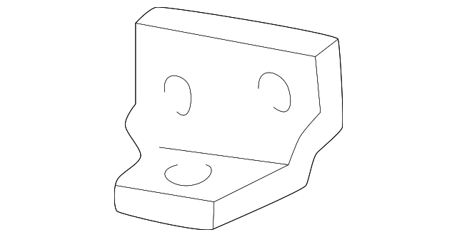 ZZM0-88-479 Деталь ARMREST BRACKET, LEFT