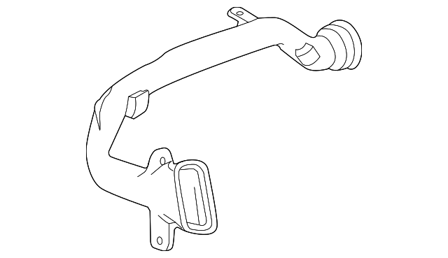 22983479 Деталь DEFROSTER DUCT, LEFT