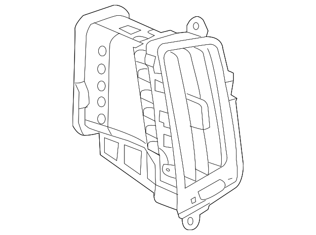 20943683 Деталь AIR DEFLECTOR, RIGHT