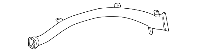 22983475 Деталь DEFROSTER DUCT, RIGHT