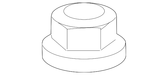 -W701694-S441 Деталь BATTERY HOLDER NUT