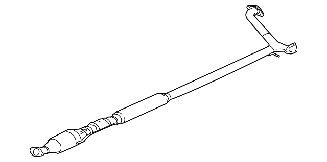 1570B038 Деталь CONVERTER & PIPE