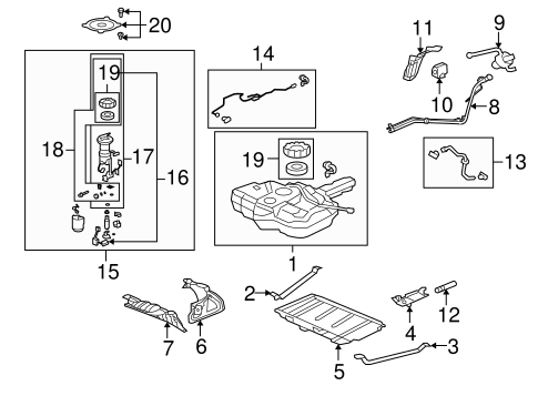 CAP ASSY., FUEL MAINTENANCE HOLE - Honda (74660-TF0-000) CAP ASSY., FUEL MAINTENANCE HOLE - Honda (74660-TF0-000)