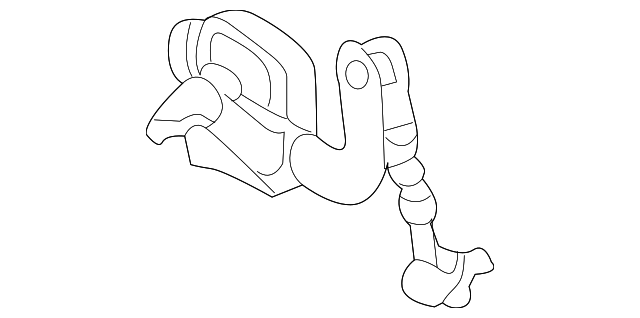 89408-48020 Деталь HEIGHT SENSOR, LEFT