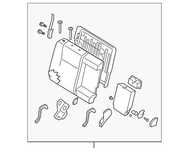 88600-ET11C SEAT BACK ASSY, RIGHT