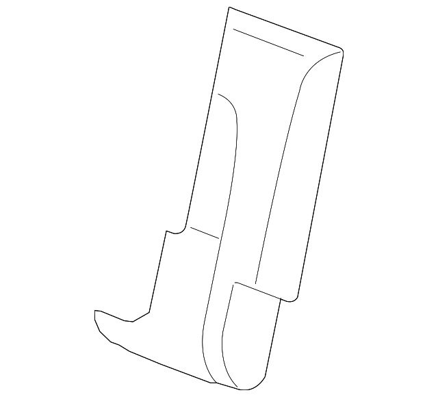 8736078J00 Деталь SEAT BACK PAD