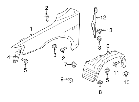 Lancer FENDER & COMPONENTS