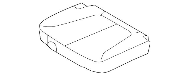 89150-0W400 Деталь SEAT CUSHION PAD, LEFT