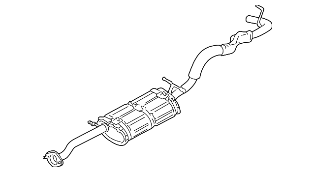 15156936 Деталь MUFFLER W/TPIPE