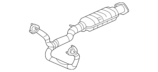 15156887 Деталь CONVERTER & PIPE