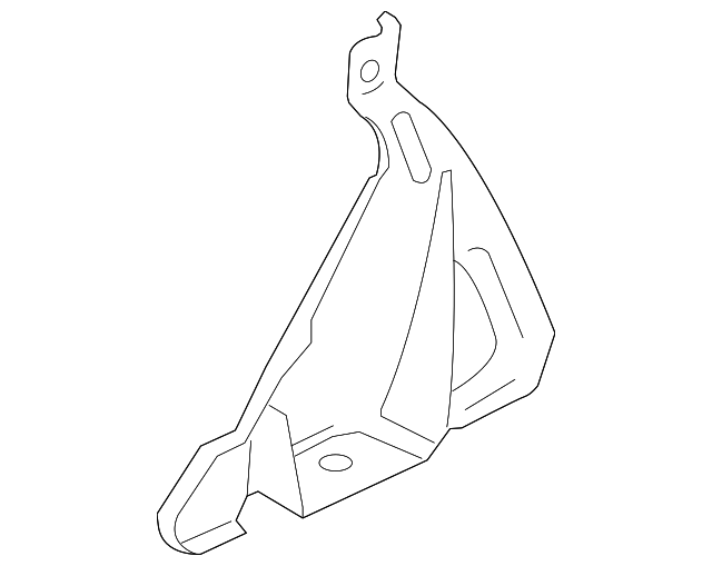 3D0-399-113-AC Деталь TRANS MOUNT BRKT, LEFT