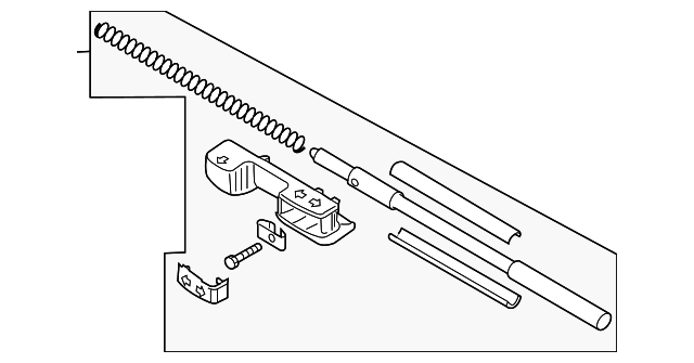 1Q0-898-183 Деталь LOCK PIN, LEFT
