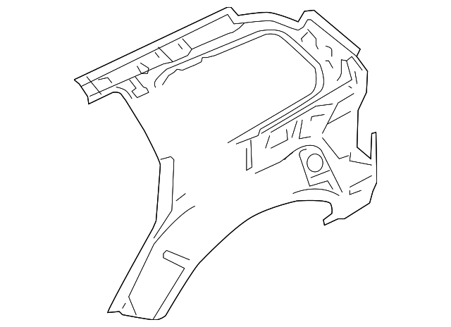 5301B330 Деталь INNER PANEL, RIGHT