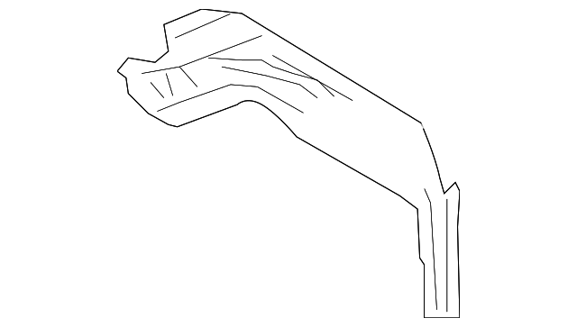 MR981715 Деталь INNER PILLAR, LEFT