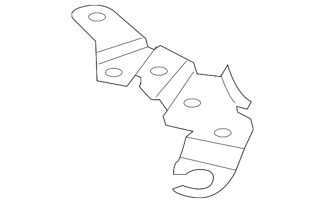 16588-1KT0A LOWER BRACKET