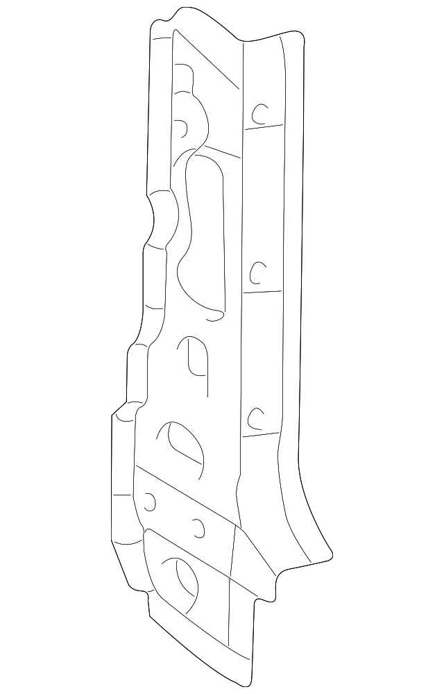 61646-42050 Деталь GUSSET, LEFT