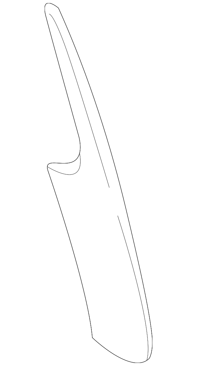 ZVW-166-307 Деталь SPLASH GUARD