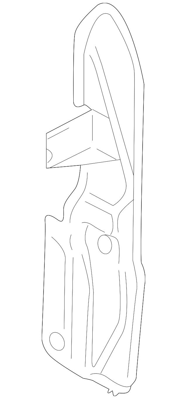 3B0-821-111-A Деталь FENDER END PIECE, LEFT