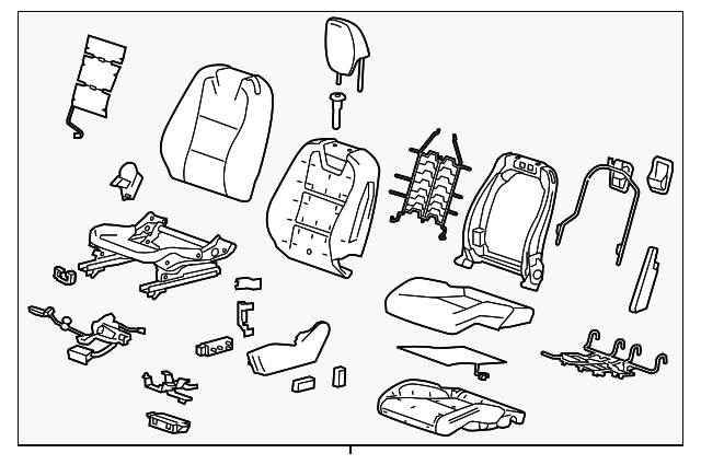 22841769 Деталь SEAT ASSY, LEFT
