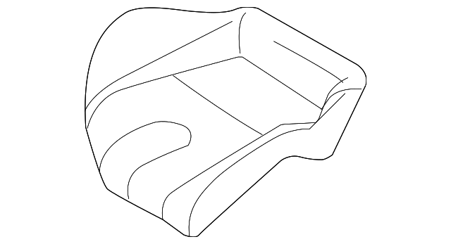 FF15-57-250D-02 SEAT CUSHION, RIGHT