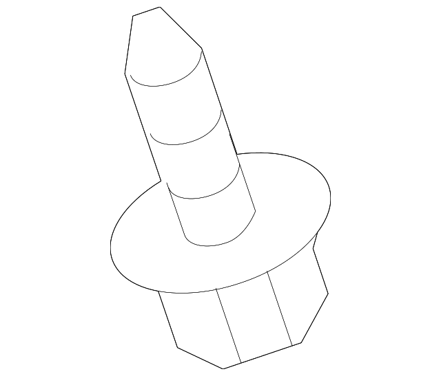 08146-6102G Деталь HEADER REINF BOLT, RIGHT