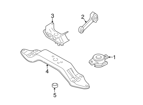Outback ENGINE & TRANS MOUNTING 2