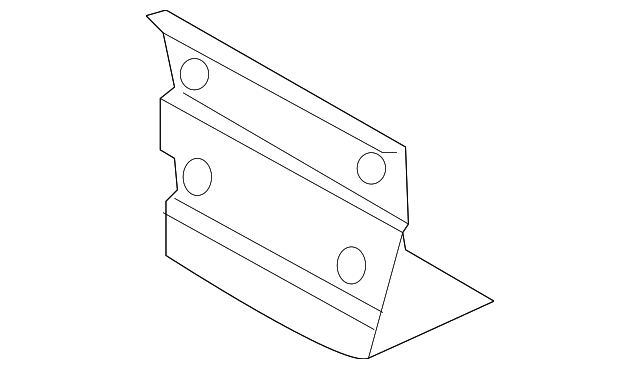 62392CR900 Деталь GRILLE ASSY BRACKET