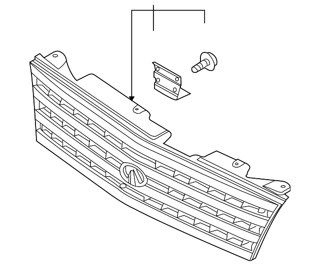 62310CR900 Деталь GRILLE ASSY