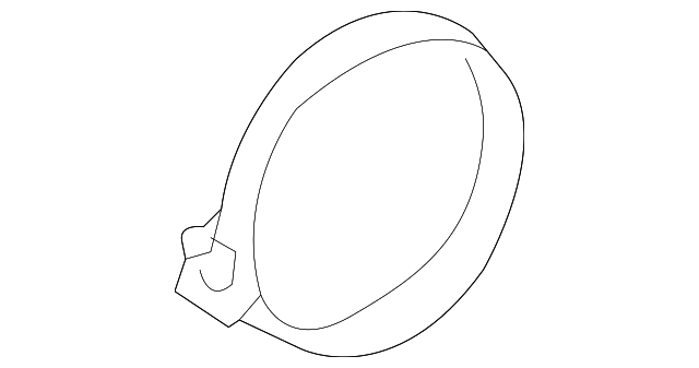 14711-70006B Деталь BREATHER TUBE CLAMP