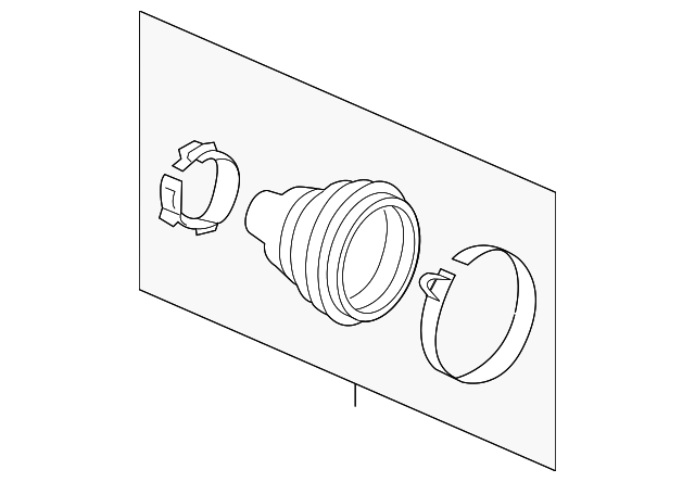 44017-T3M-A00 Деталь BOOT SET, INBOARD