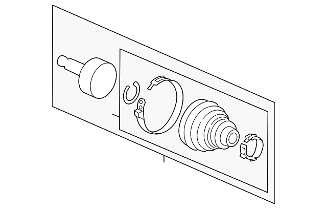 44014-T3M-A00 Деталь JOINT SET, OUTBOARD