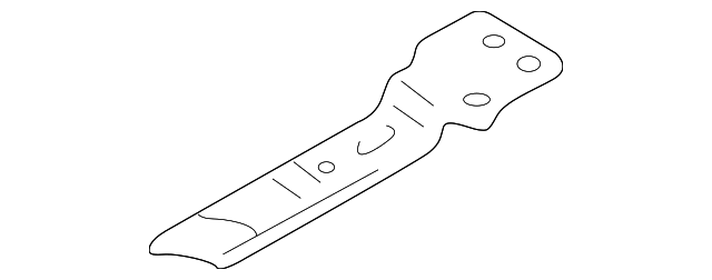 6213165D00 Деталь SEAT BELT REINF, RIGHT