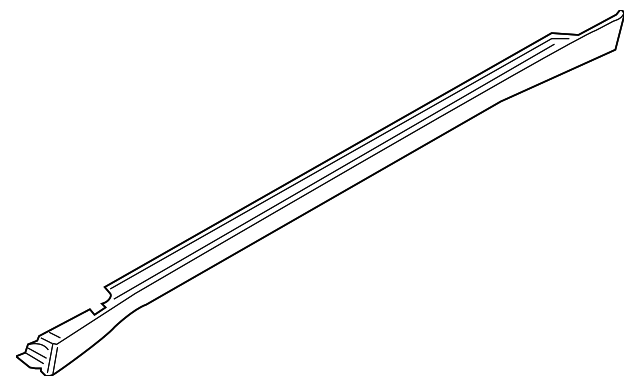51-71-7-148-543 Деталь ROCKER MOLDING, LEFT
